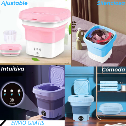 LAVADORA PORTATIL PLEGABLE ECOWASH